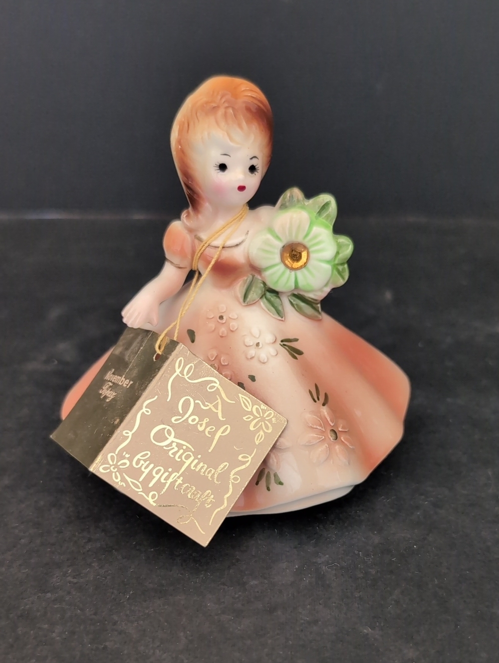 VGT, Joseph Original November Topaz Birthday Girl Figurine.